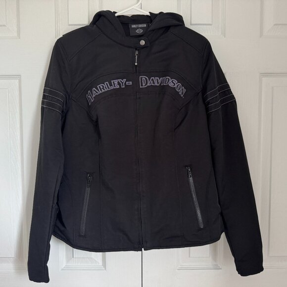 Harley-Davidson Women's Miss Enthusiast 3-in-1 Casual Jacket - Large - Picture 1 of 5
